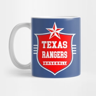 Texas Rangers Label Mug